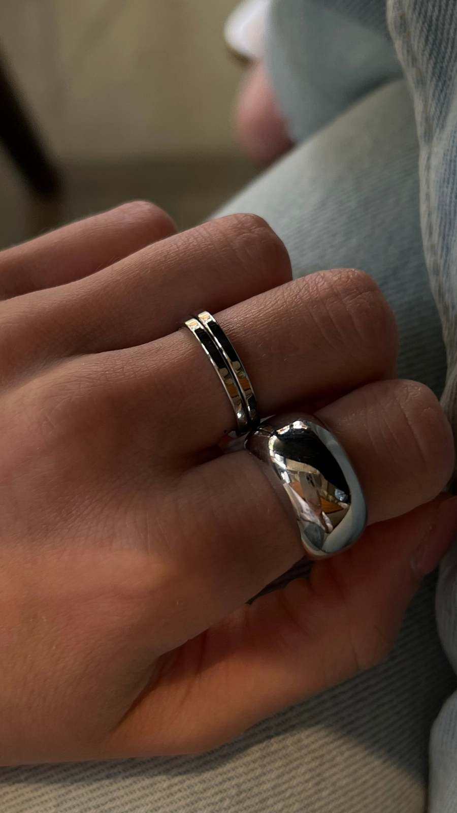 Ivy Ring Silber