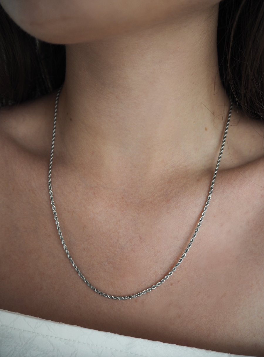 Luna Halskette Silber