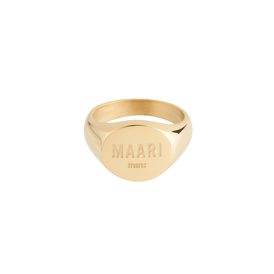 MAARI STUDIOS Ring Gold