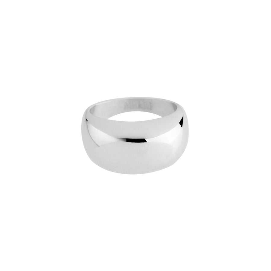 Amber Ring Silber