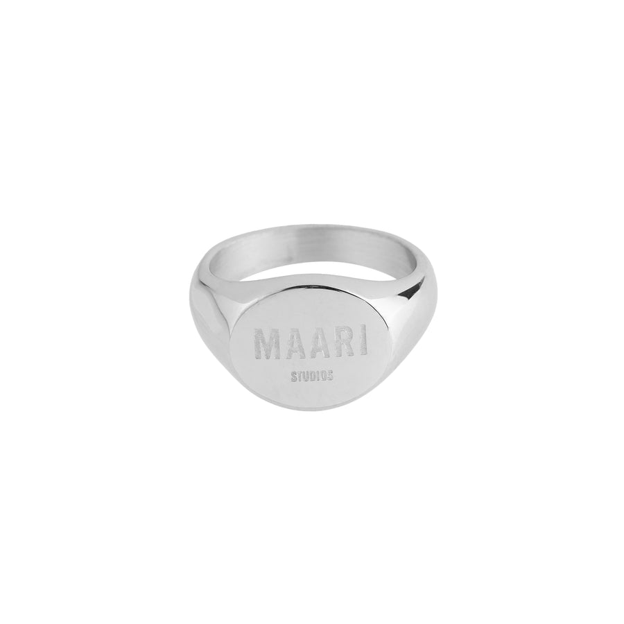 MAARI STUDIOS Ring Silber - Sample Sale